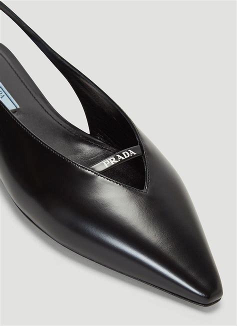 pointy flat prada|designer Prada flats.